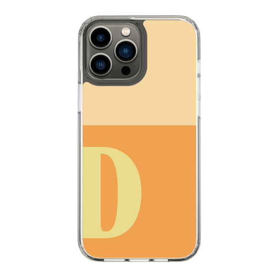 Slim Protection Case［ Original - initial two tone - D orange ］