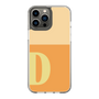 Slim Protection Case［ Original - initial two tone - D orange ］