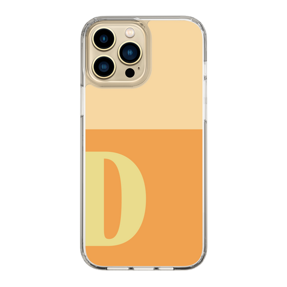 Slim Protection Case［ Original - initial two tone - D orange ］