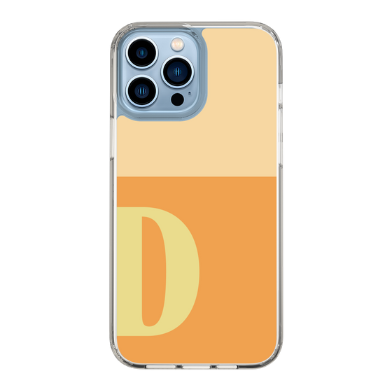 Slim Protection Case［ Original - initial two tone - D orange ］