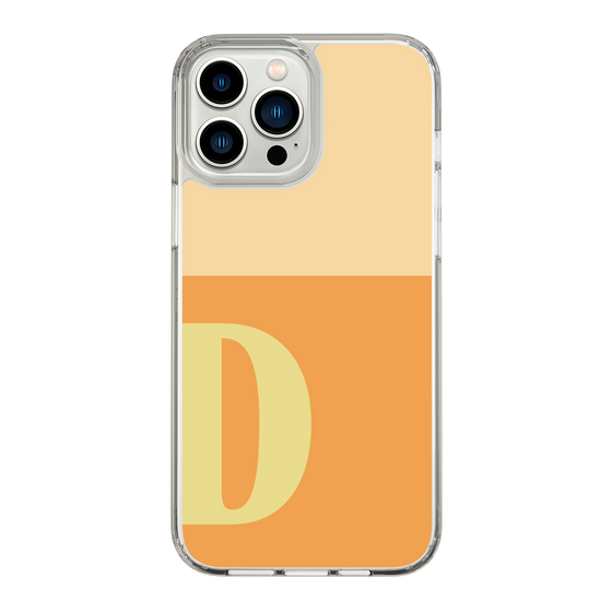 Slim Protection Case［ Original - initial two tone - D orange ］