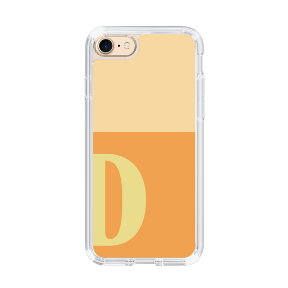 Slim Protection Case［ Original - initial two tone - D orange ］