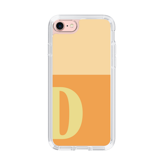 Slim Protection Case［ Original - initial two tone - D orange ］