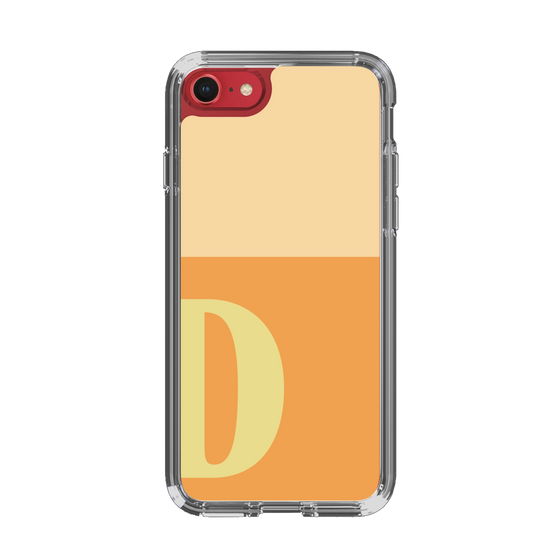 Slim Protection Case［ Original - initial two tone - D orange ］
