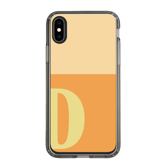 Slim Protection Case［ Original - initial two tone - D orange ］