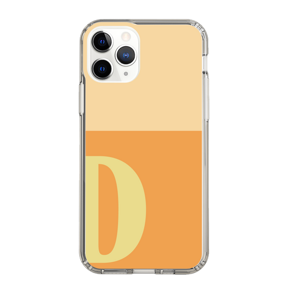 Slim Protection Case［ Original - initial two tone - D orange ］