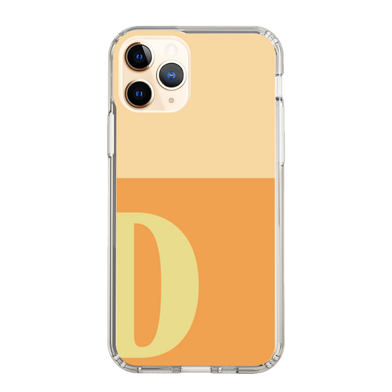 Slim Protection Case［ Original - initial two tone - D orange ］