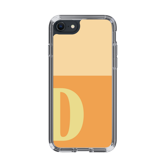 Slim Protection Case［ Original - initial two tone - D orange ］
