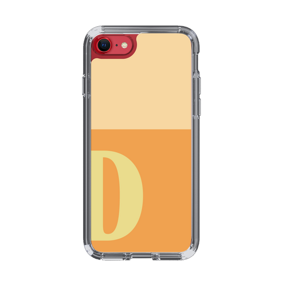 Slim Protection Case［ Original - initial two tone - D orange ］