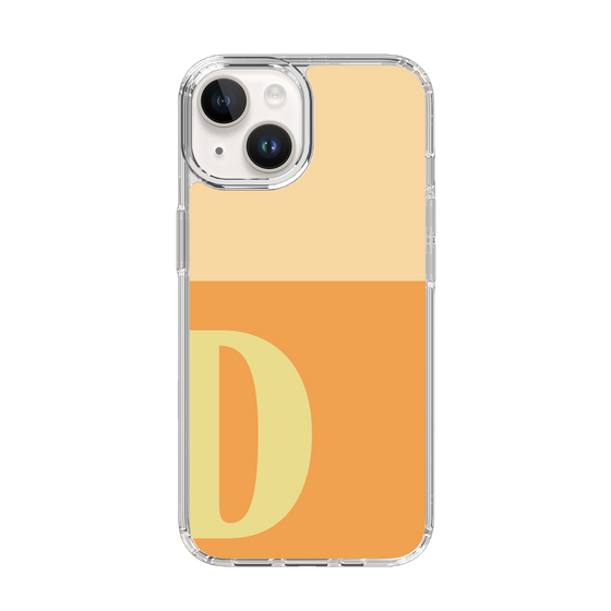 Slim Protection Case［ Original - initial two tone - D orange ］