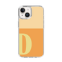 Slim Protection Case［ Original - initial two tone - D orange ］