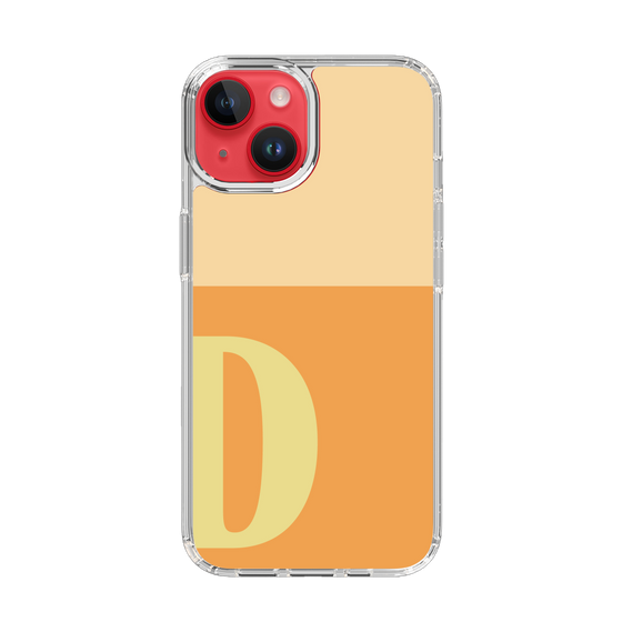 Slim Protection Case［ Original - initial two tone - D orange ］