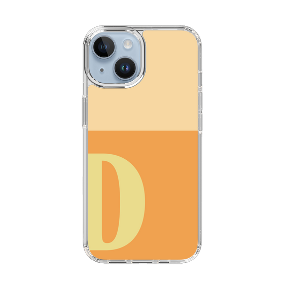 Slim Protection Case［ Original - initial two tone - D orange ］