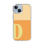 Slim Protection Case［ Original - initial two tone - D orange ］