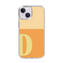 Slim Protection Case［ Original - initial two tone - D orange ］