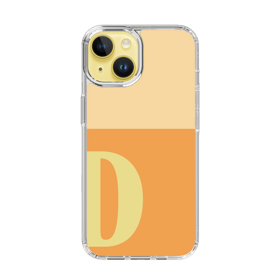 Slim Protection Case［ Original - initial two tone - D orange ］
