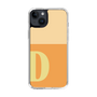 Slim Protection Case［ Original - initial two tone - D orange ］