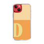 Slim Protection Case［ Original - initial two tone - D orange ］