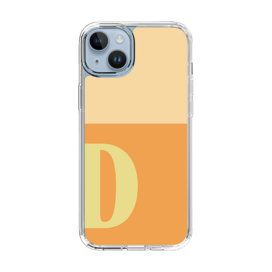 Slim Protection Case［ Original - initial two tone - D orange ］