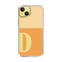 Slim Protection Case［ Original - initial two tone - D orange ］