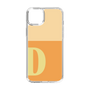 Slim Protection Case［ Original - initial two tone - D orange ］