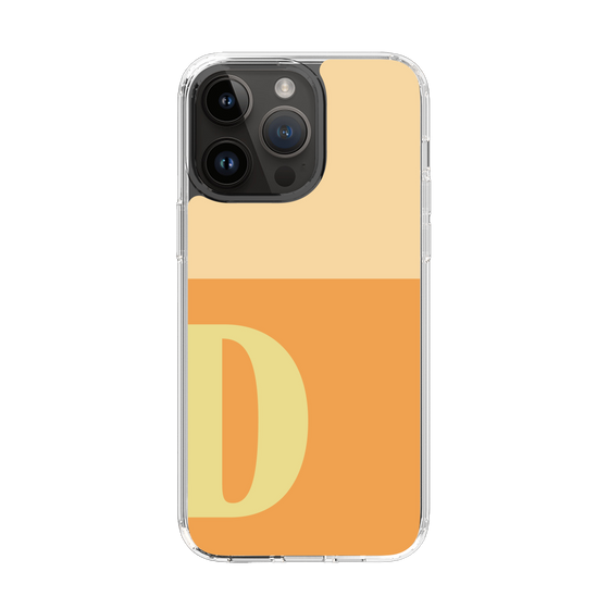 Slim Protection Case［ Original - initial two tone - D orange ］