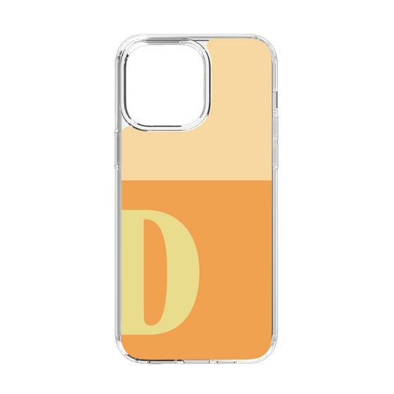 Slim Protection Case［ Original - initial two tone - D orange ］