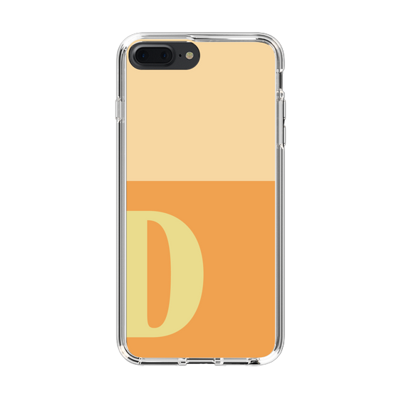 Slim Protection Case［ Original - initial two tone - D orange ］