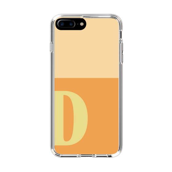 Slim Protection Case［ Original - initial two tone - D orange ］