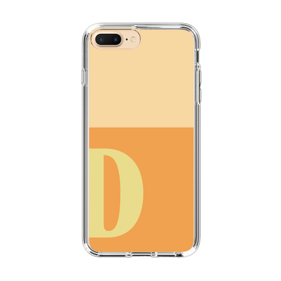 Slim Protection Case［ Original - initial two tone - D orange ］