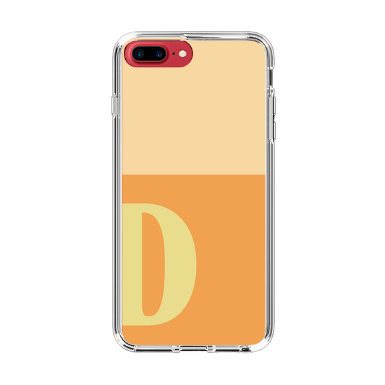 Slim Protection Case［ Original - initial two tone - D orange ］