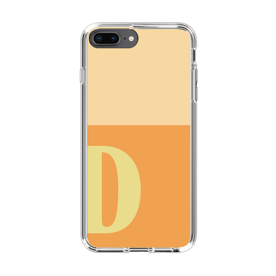 Slim Protection Case［ Original - initial two tone - D orange ］