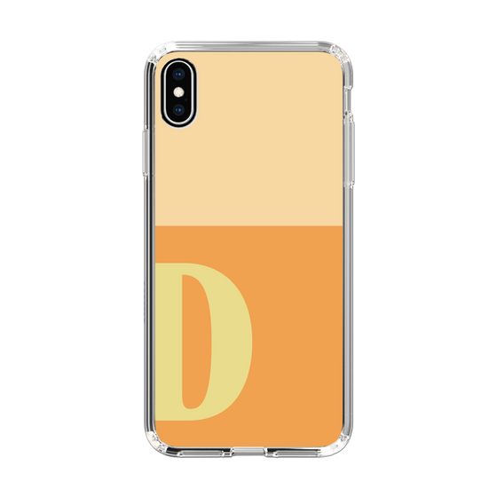 Slim Protection Case［ Original - initial two tone - D orange ］