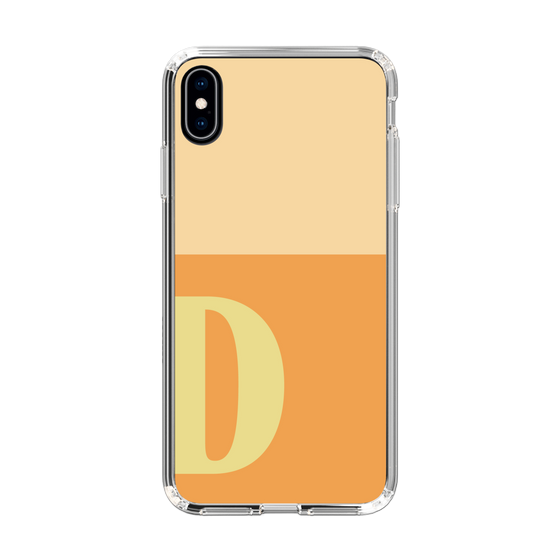Slim Protection Case［ Original - initial two tone - D orange ］