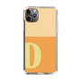 Slim Protection Case［ Original - initial two tone - D orange ］