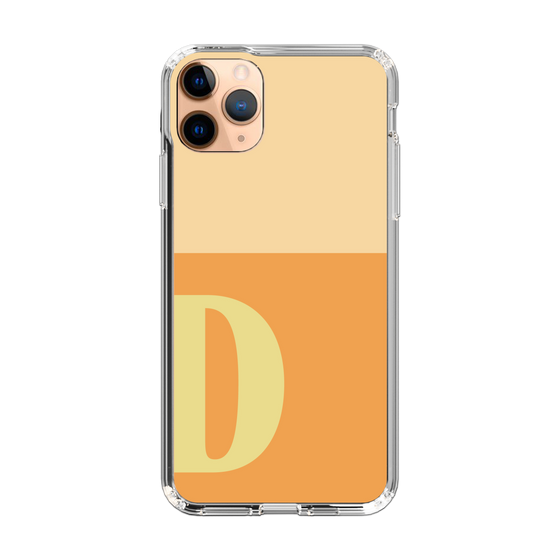 Slim Protection Case［ Original - initial two tone - D orange ］