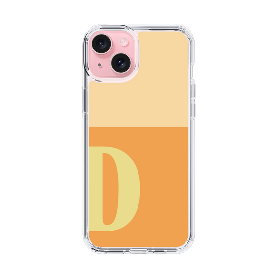 Slim Protection Case［ Original - initial two tone - D orange ］
