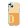 Slim Protection Case［ Original - initial two tone - D orange ］