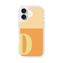 Slim Protection Case［ オリジナル - initial two tone - D orange ］