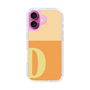 Slim Protection Case［ オリジナル - initial two tone - D orange ］