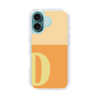 Slim Protection Case［ オリジナル - initial two tone - D orange ］