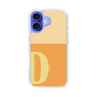 Slim Protection Case［ オリジナル - initial two tone - D orange ］