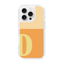 Slim Protection Case［ オリジナル - initial two tone - D orange ］