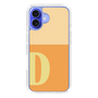 Slim Protection Case［ オリジナル - initial two tone - D orange ］