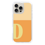 Slim Protection Case［ オリジナル - initial two tone - D orange ］
