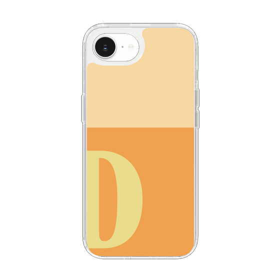 Slim Protection Case［ Original - initial two tone - D orange ］