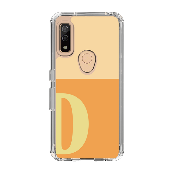 Slim Protection Case［ Original - initial two tone - D orange ］