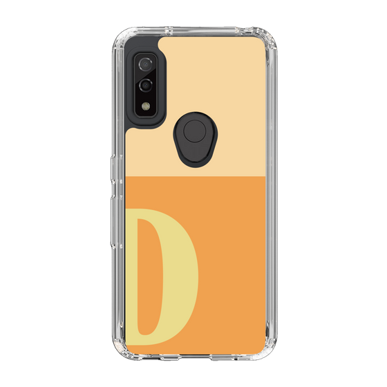 Slim Protection Case［ Original - initial two tone - D orange ］