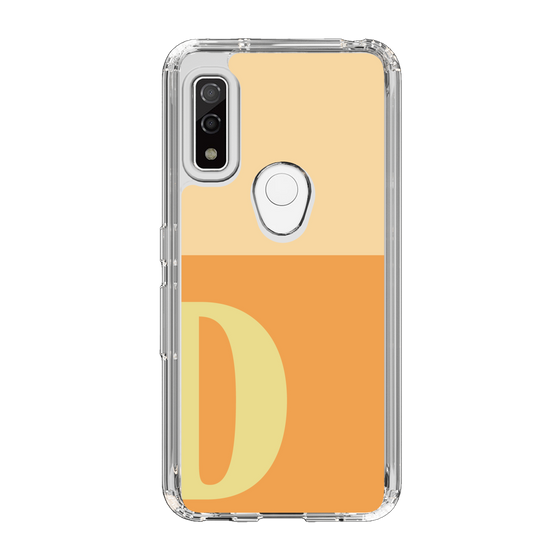Slim Protection Case［ Original - initial two tone - D orange ］