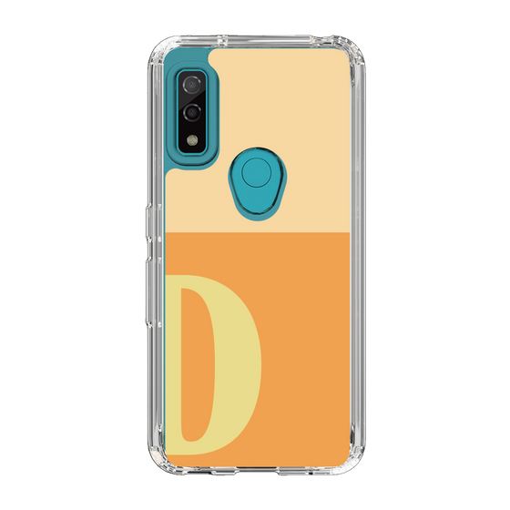Slim Protection Case［ Original - initial two tone - D orange ］